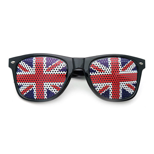 United Kingdom (UK) Britain Fan Glasses